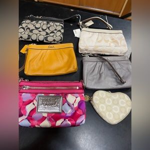 Coach Wristlets and Coin Purse (6)